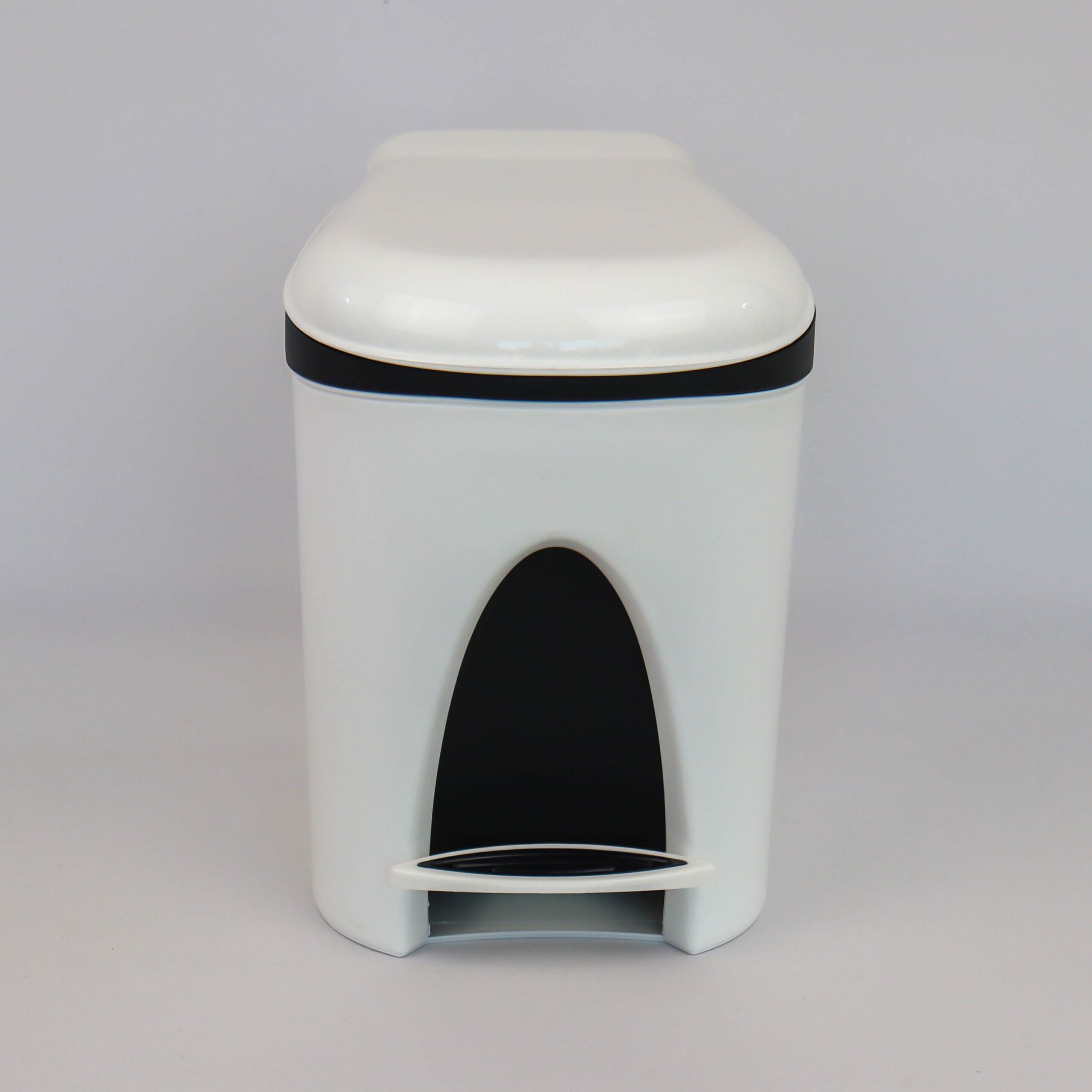 cubo pedal 7L 458 10 blanco bano frontal cubo pedal 7L 458 10 blanco bano frontal