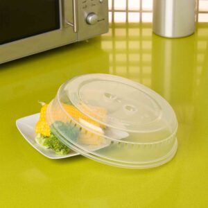 Round microwave lid