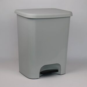 Cubo de basura de plástico de 25L - con pedal de apertura